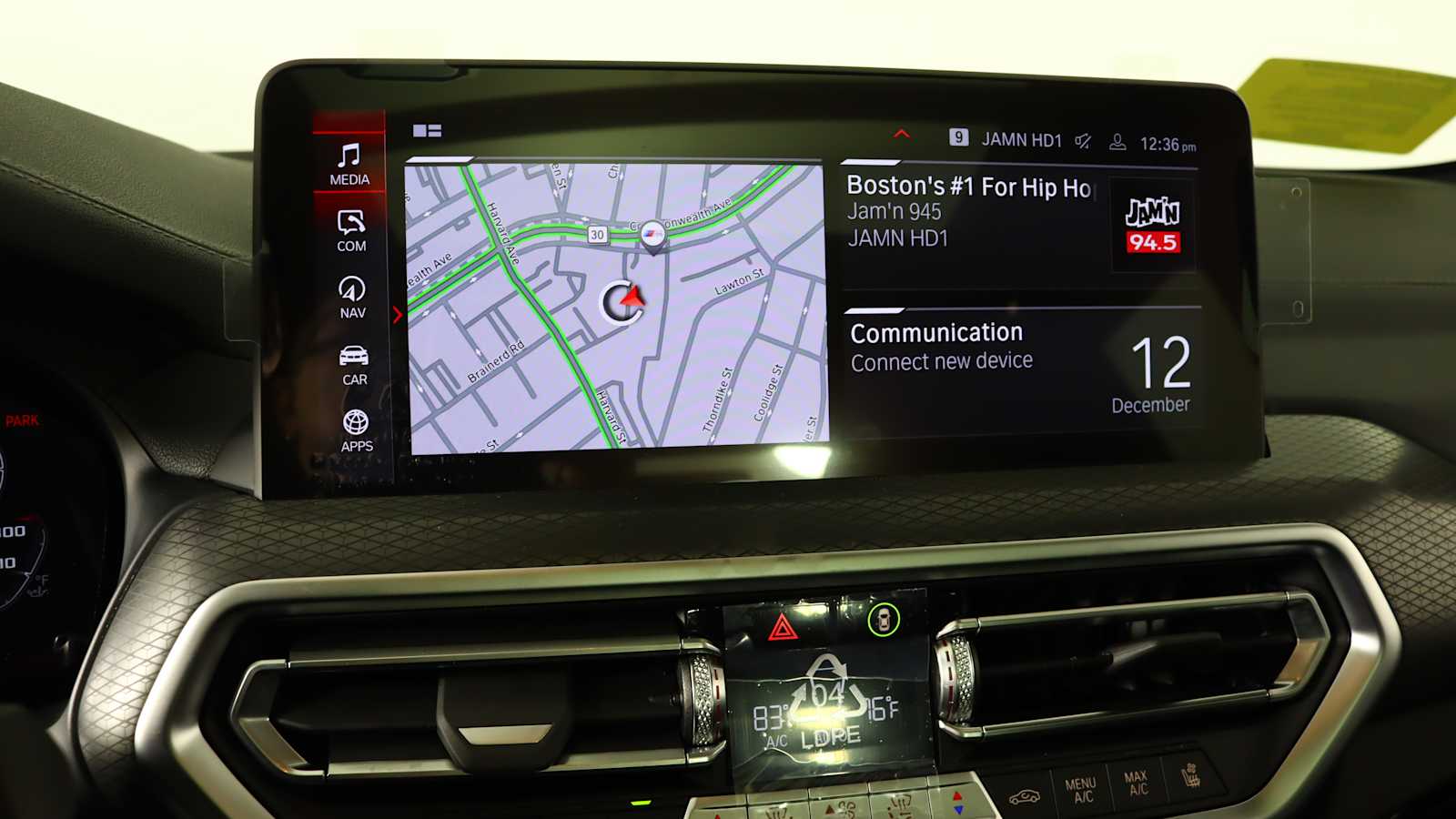 new 2025 BMW X4 M car, priced at $93,765