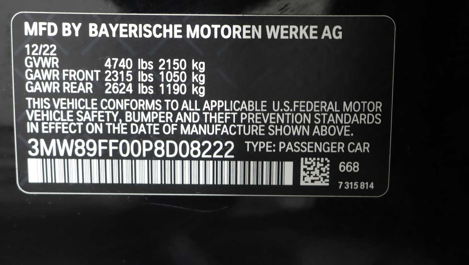 used 2023 BMW 330i car, priced at $34,592