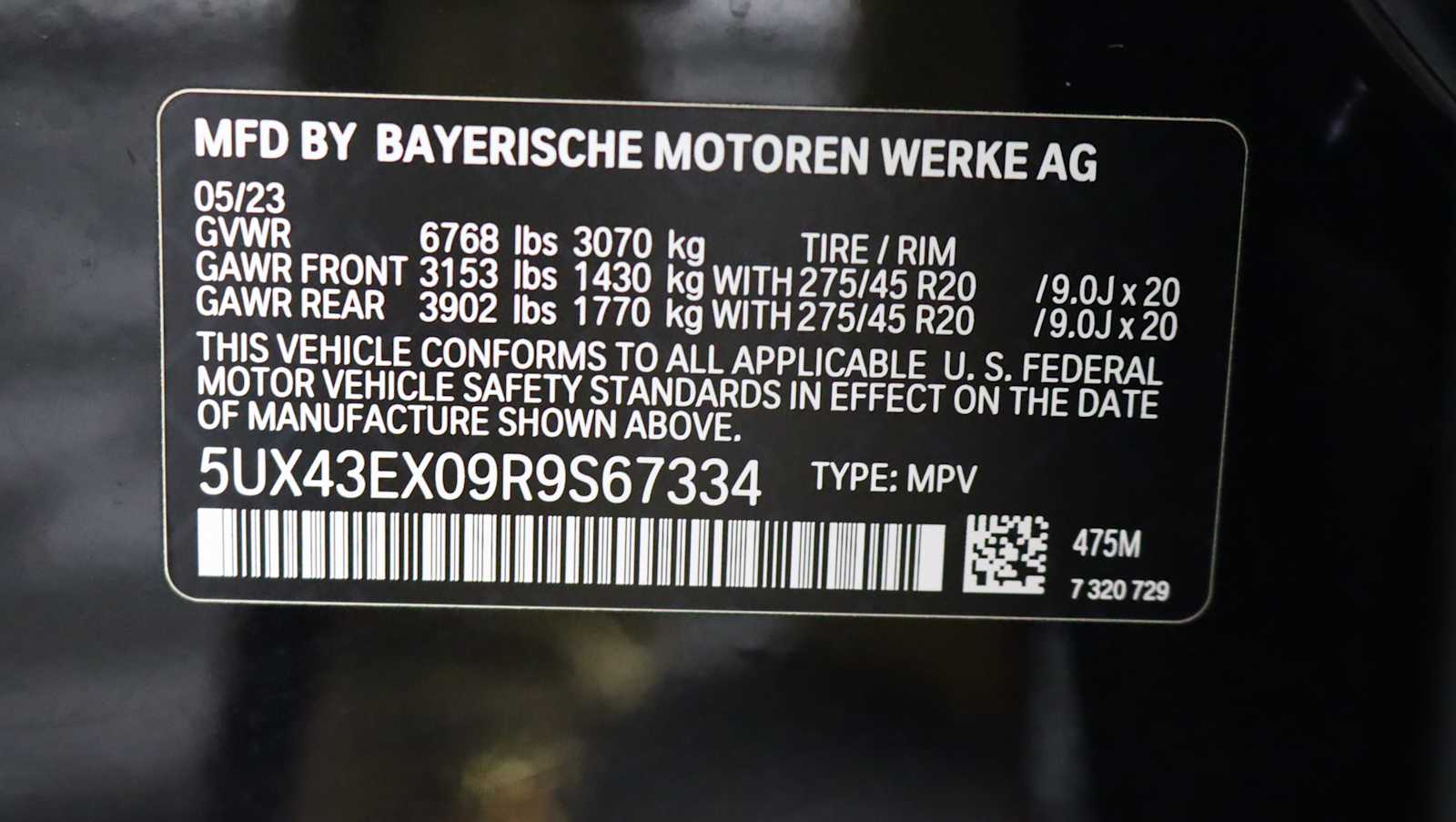 used 2024 BMW X6 car, priced at $73,697