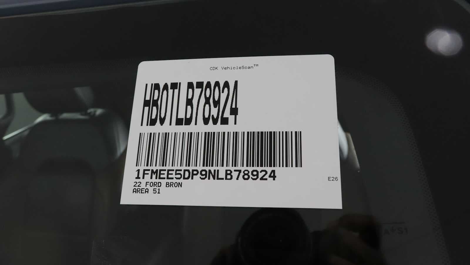 used 2022 Ford Bronco car, priced at $38,248