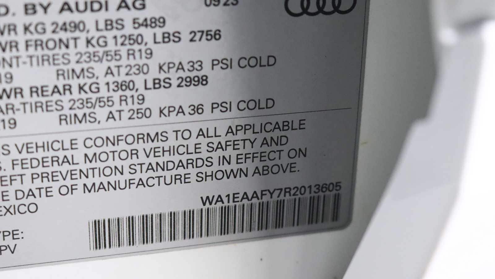 used 2024 Audi Q5 car, priced at $26,882