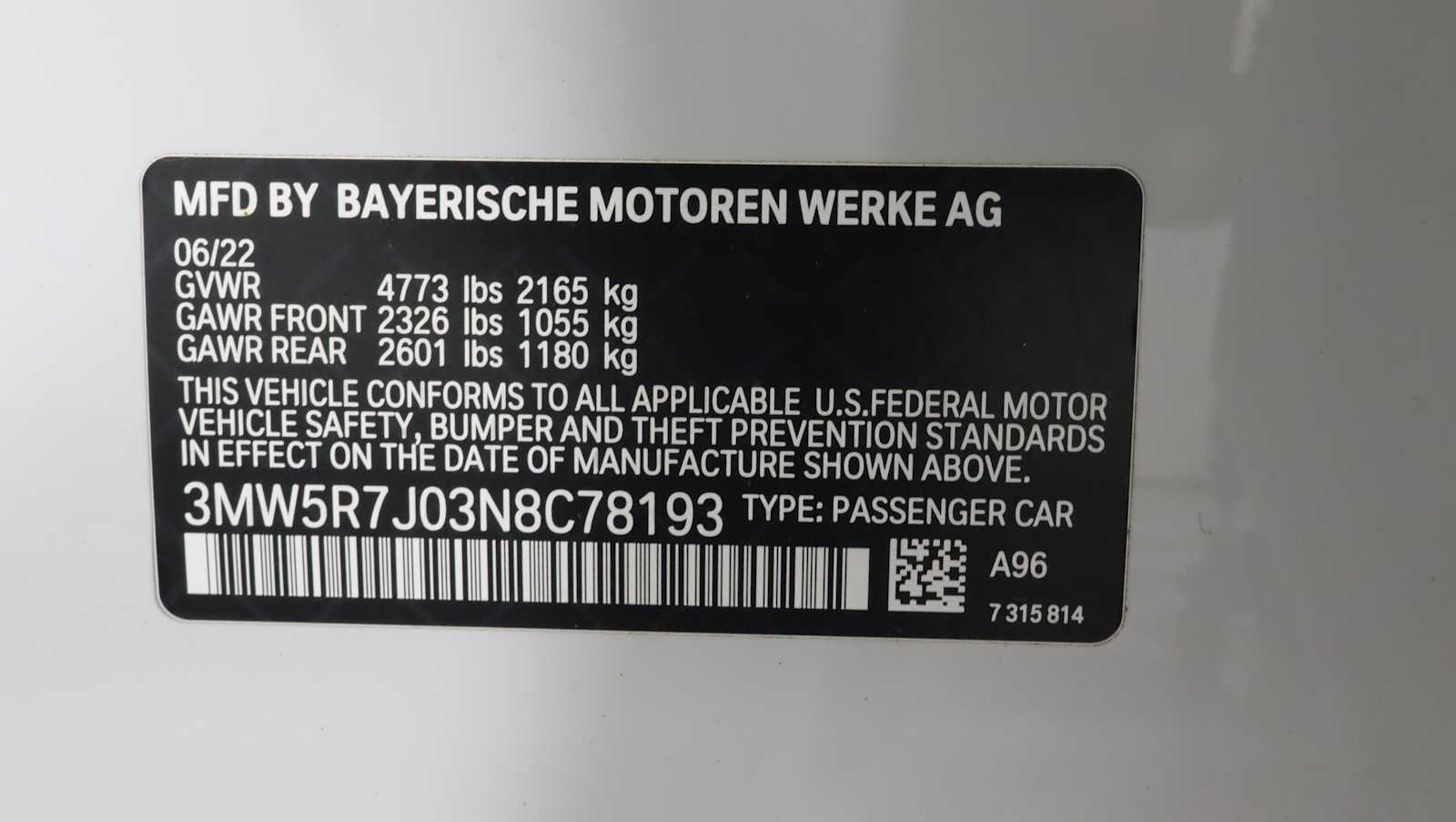 used 2022 BMW 330i car, priced at $29,858