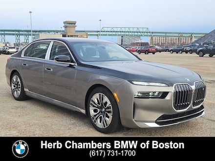 Featured new BMW luxury cars 2025 BMW i7 xDrive60 Sedan for sale near you in Massachusetts