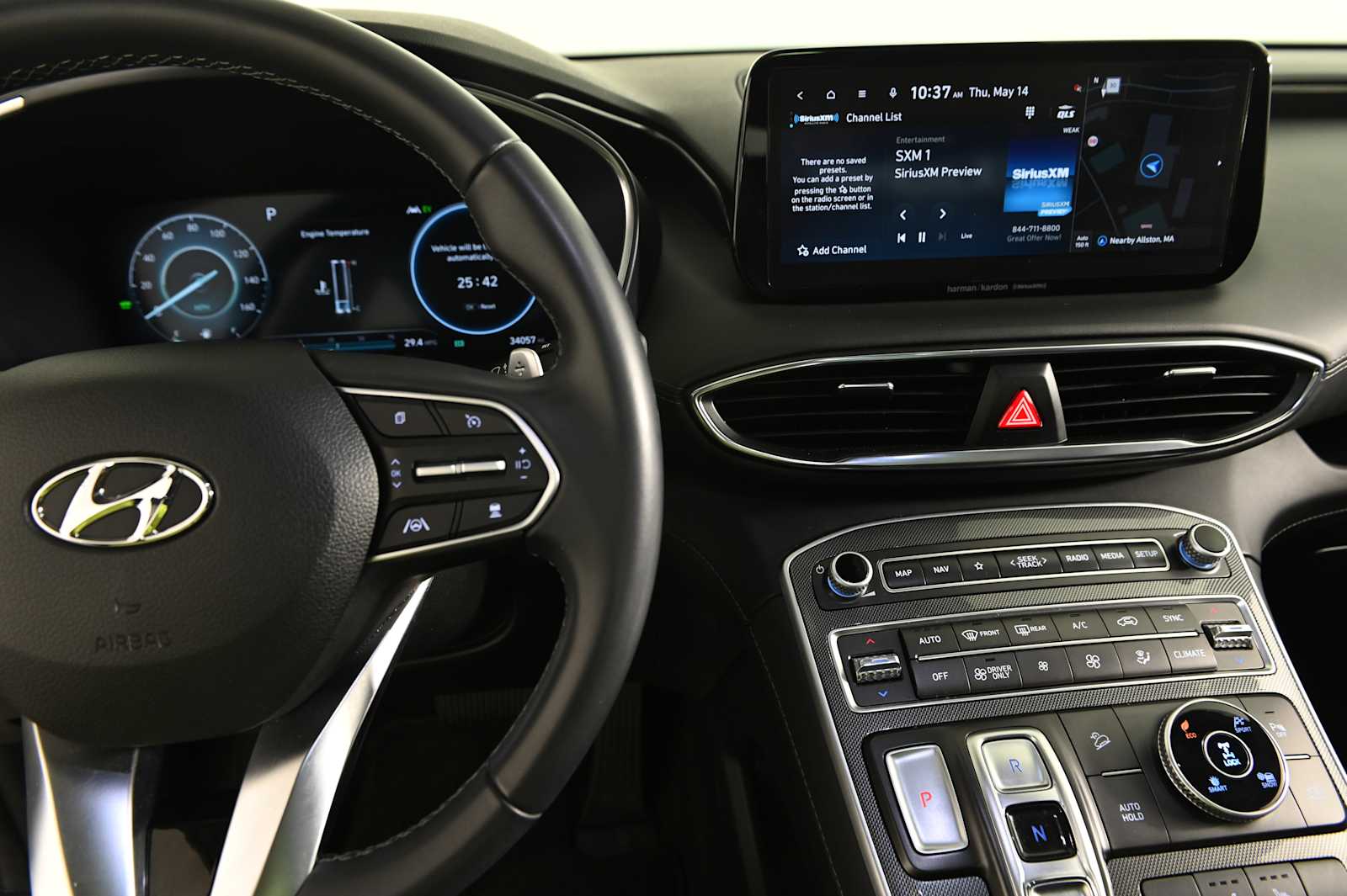 used 2023 Hyundai Santa Fe Hybrid car, priced at $27,882
