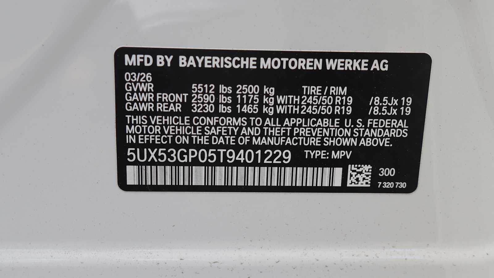 new 2026 BMW X3 car, priced at $59,700