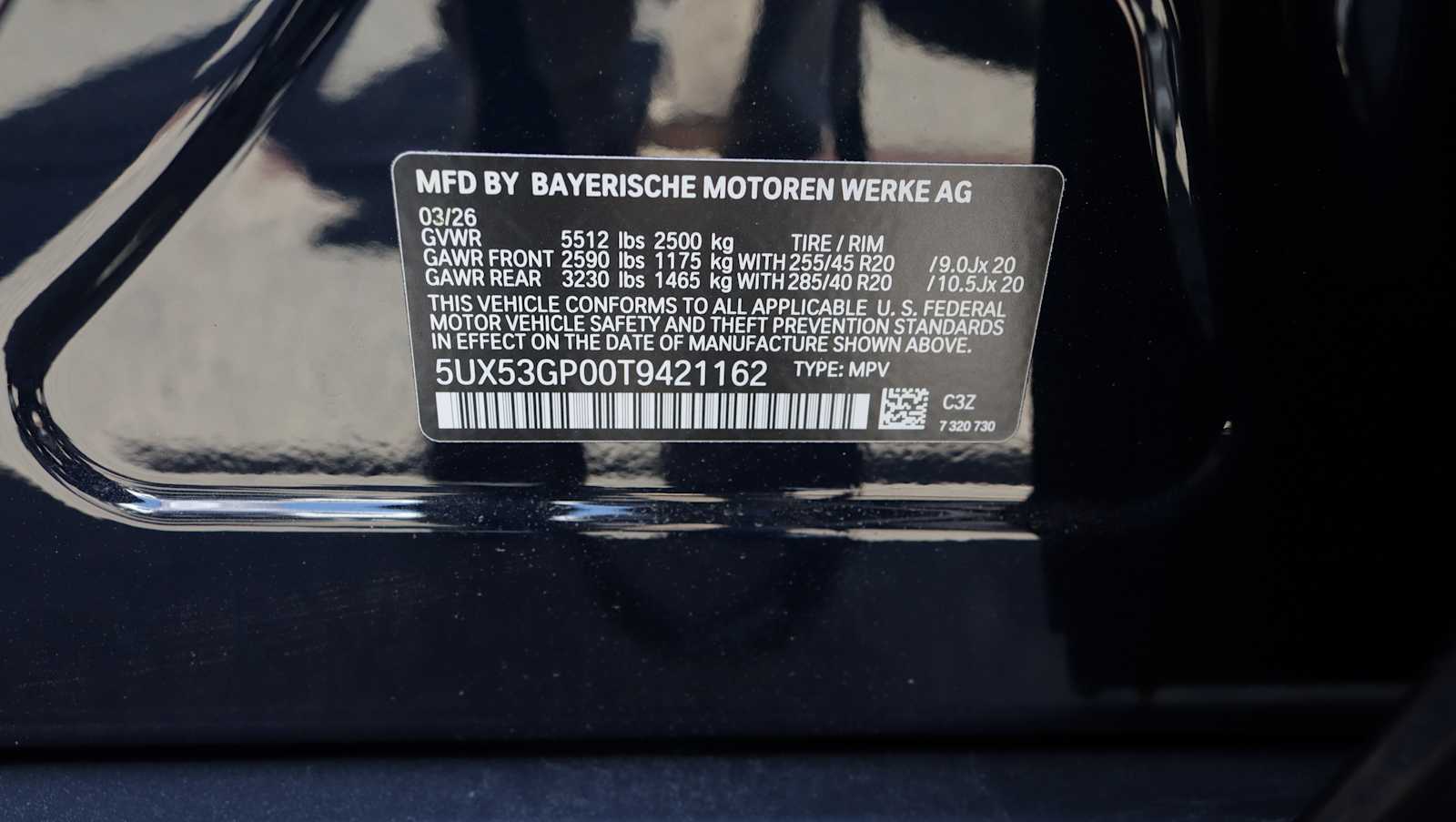 new 2026 BMW X3 car, priced at $60,850