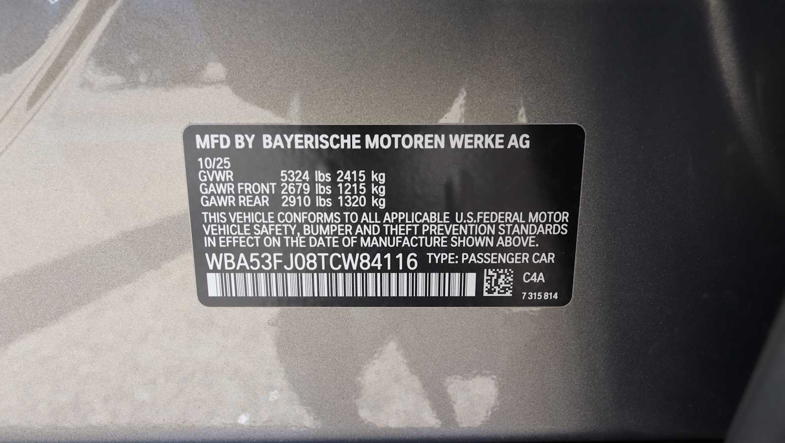 new 2026 BMW 530i car, priced at $78,465
