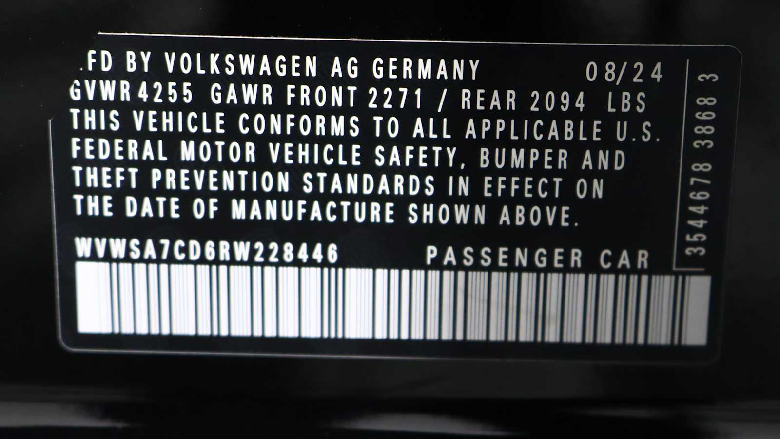 used 2024 Volkswagen Golf GTI car, priced at $32,564