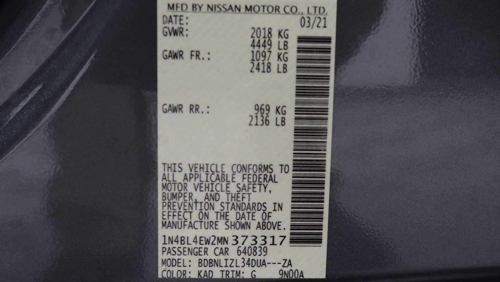 used 2021 Nissan Altima car, priced at $21,757