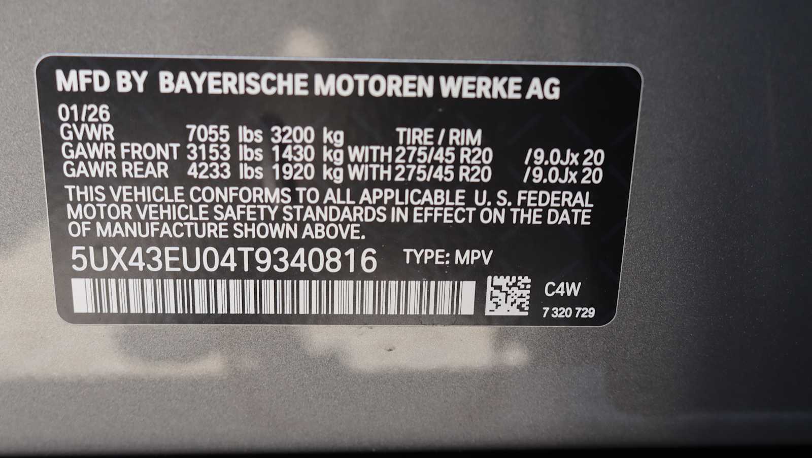 new 2026 BMW X5 PHEV car, priced at $82,975