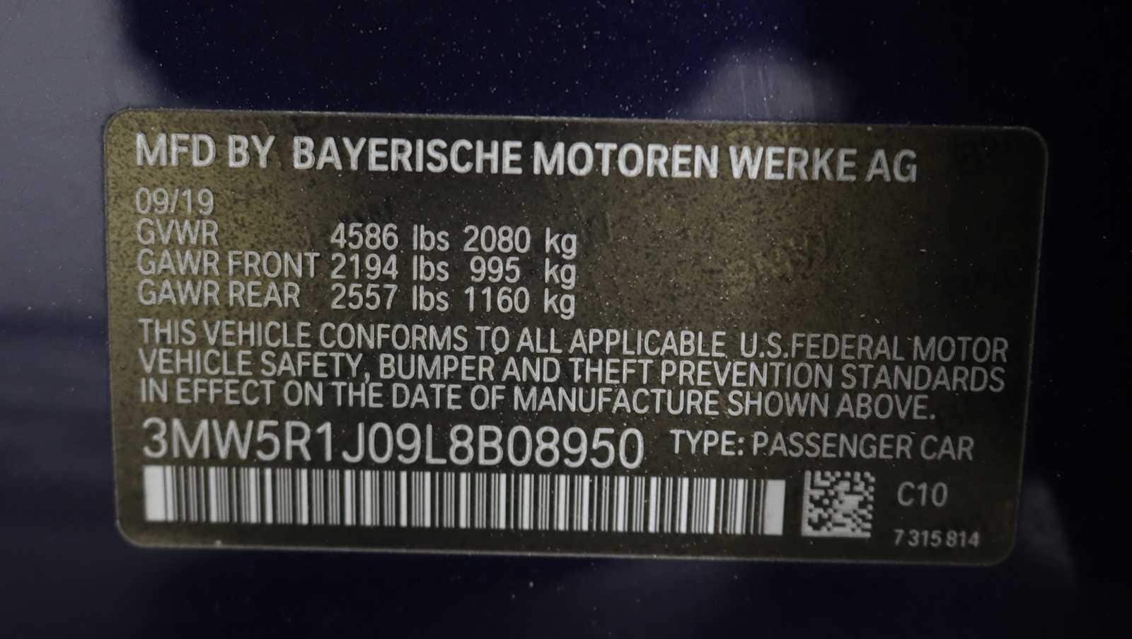 used 2020 BMW 330i car, priced at $24,486