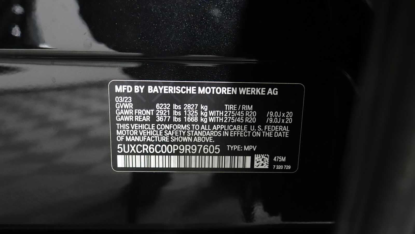 used 2023 BMW X5 car, priced at $52,645