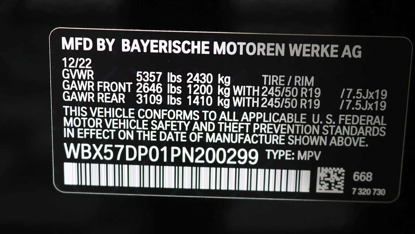 used 2023 BMW X3 car, priced at $36,772