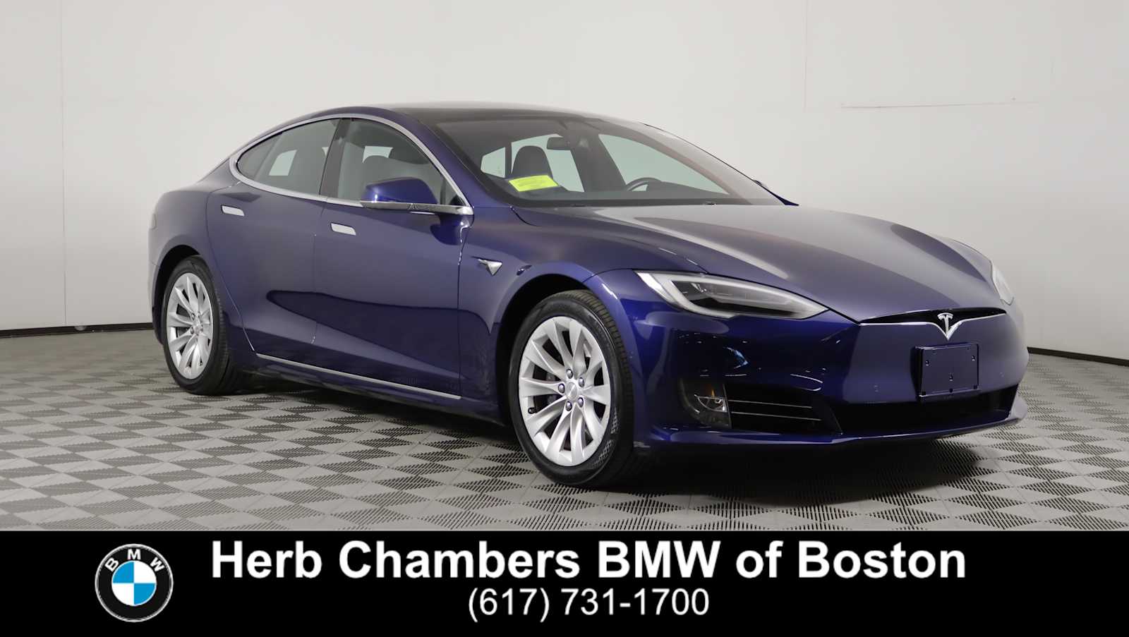 Deep Blue 2018 Tesla Model S Sedan Automatic