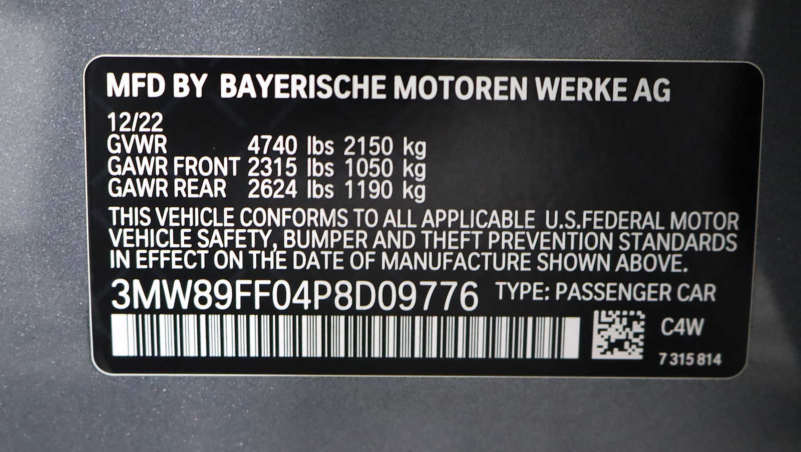 used 2023 BMW 330i car, priced at $34,945