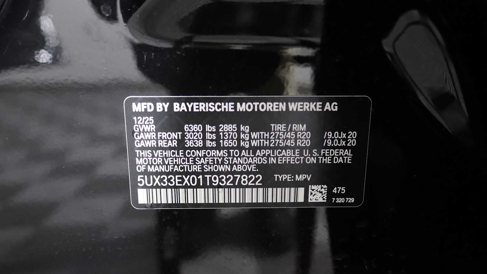 new 2026 BMW X6 car, priced at $87,225