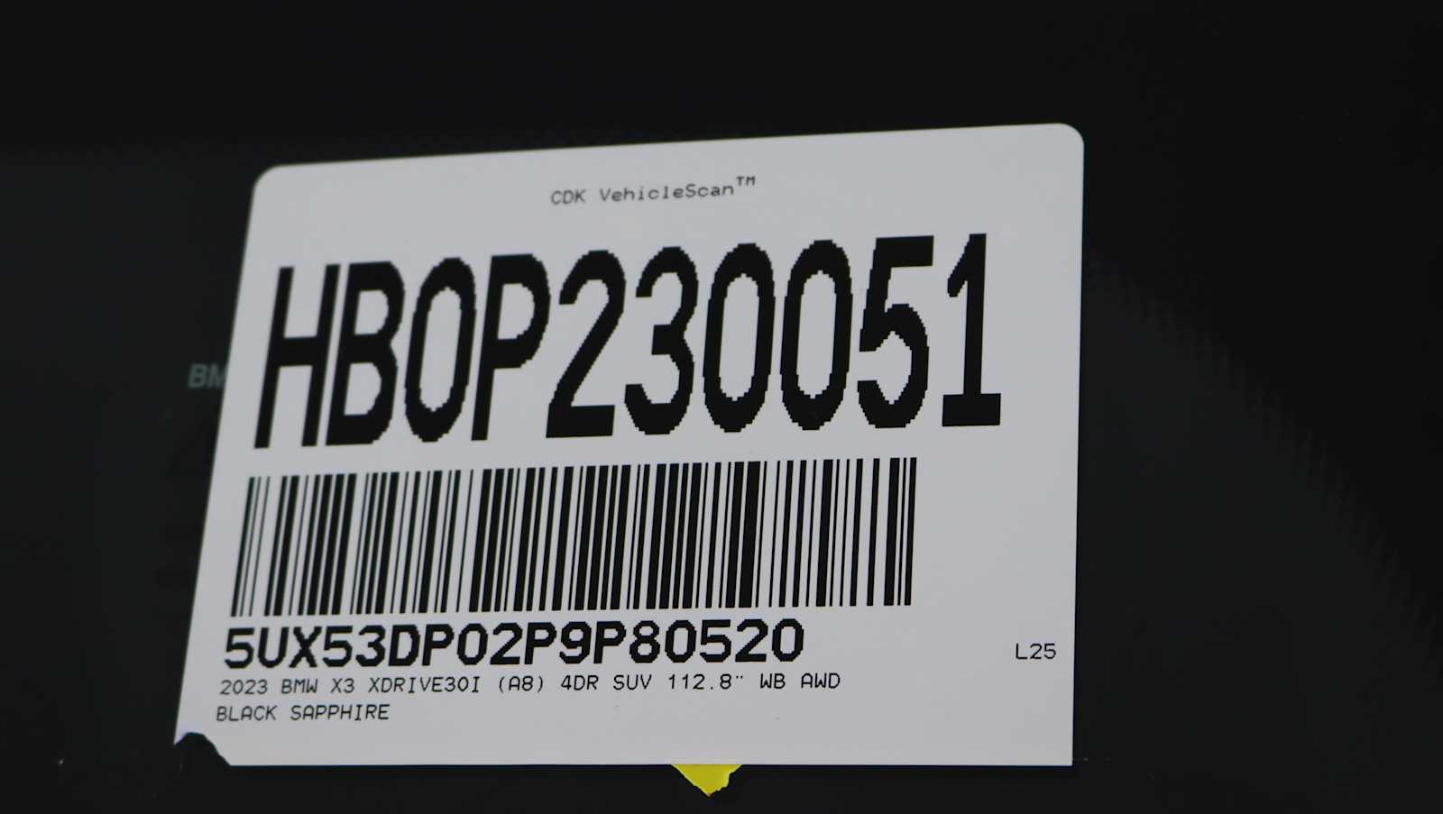 used 2023 BMW X3 car, priced at $36,657