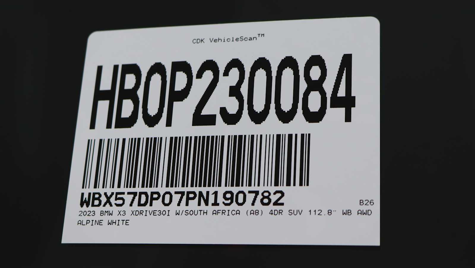 used 2023 BMW X3 car, priced at $37,872