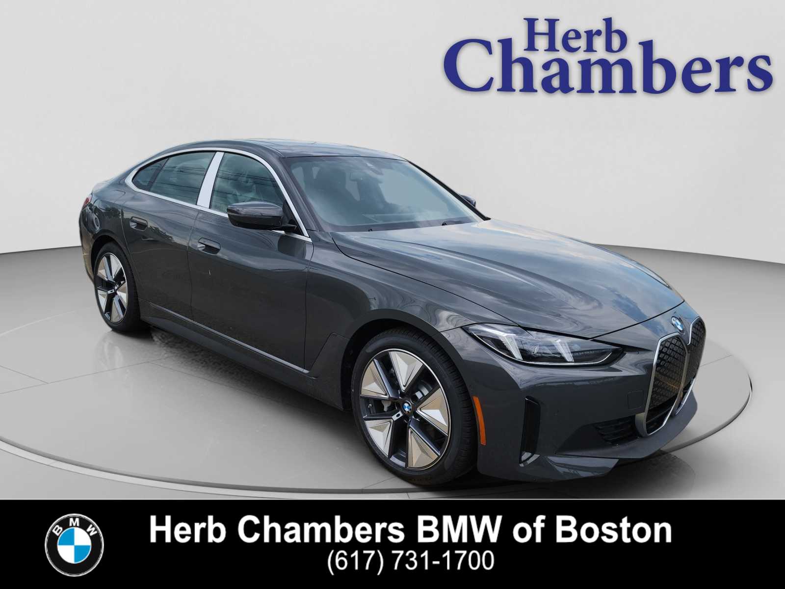 Gray (Dravit Grey Metallic) 2026 BMW i4 xDrive40 Gran Coupe AWD Sedan All-Wheel Drive Automatic