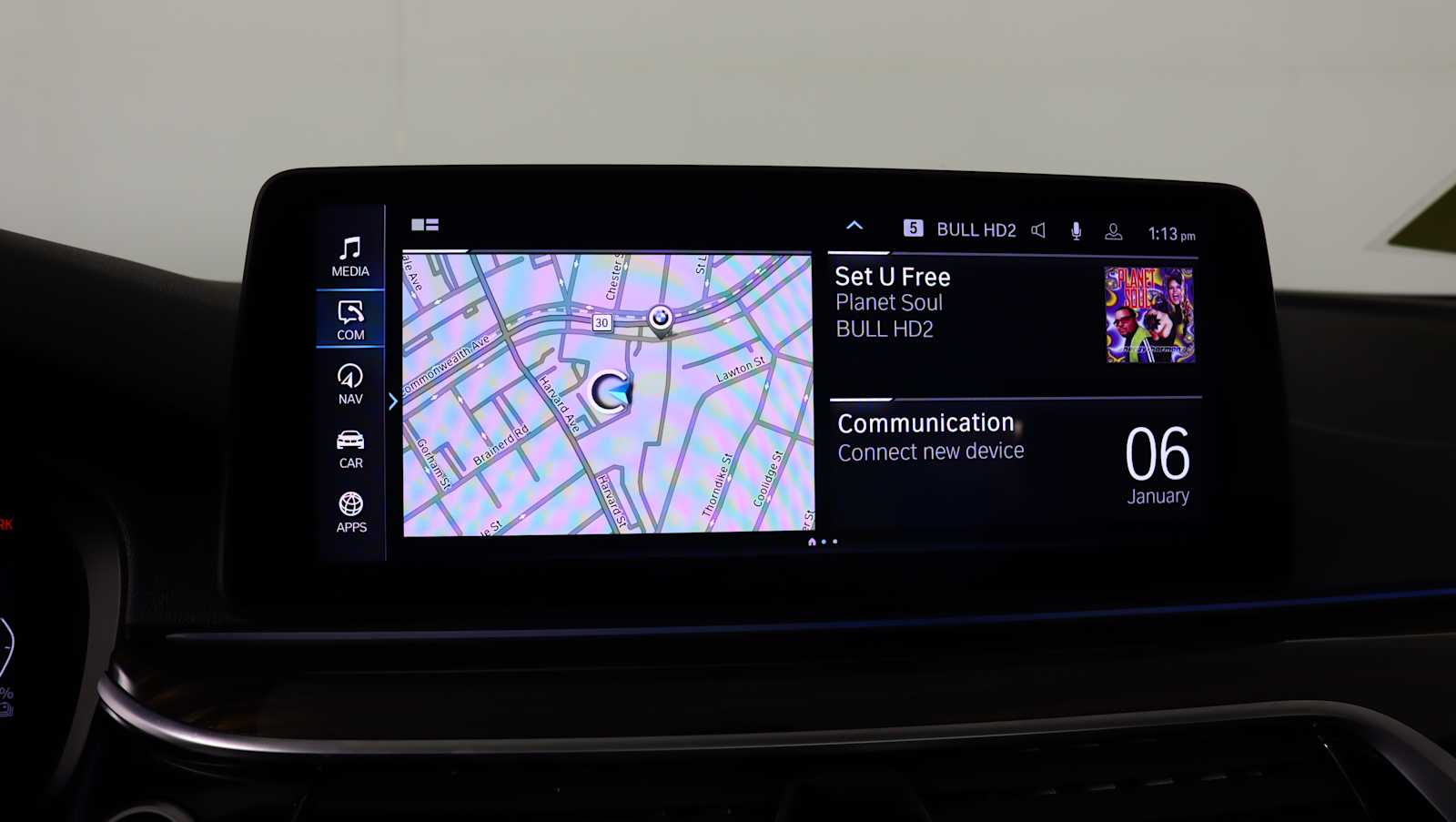 used 2023 BMW 530e car, priced at $37,682