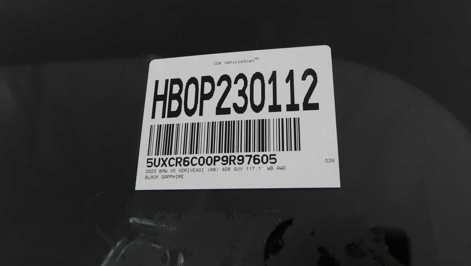 used 2023 BMW X5 car, priced at $52,645