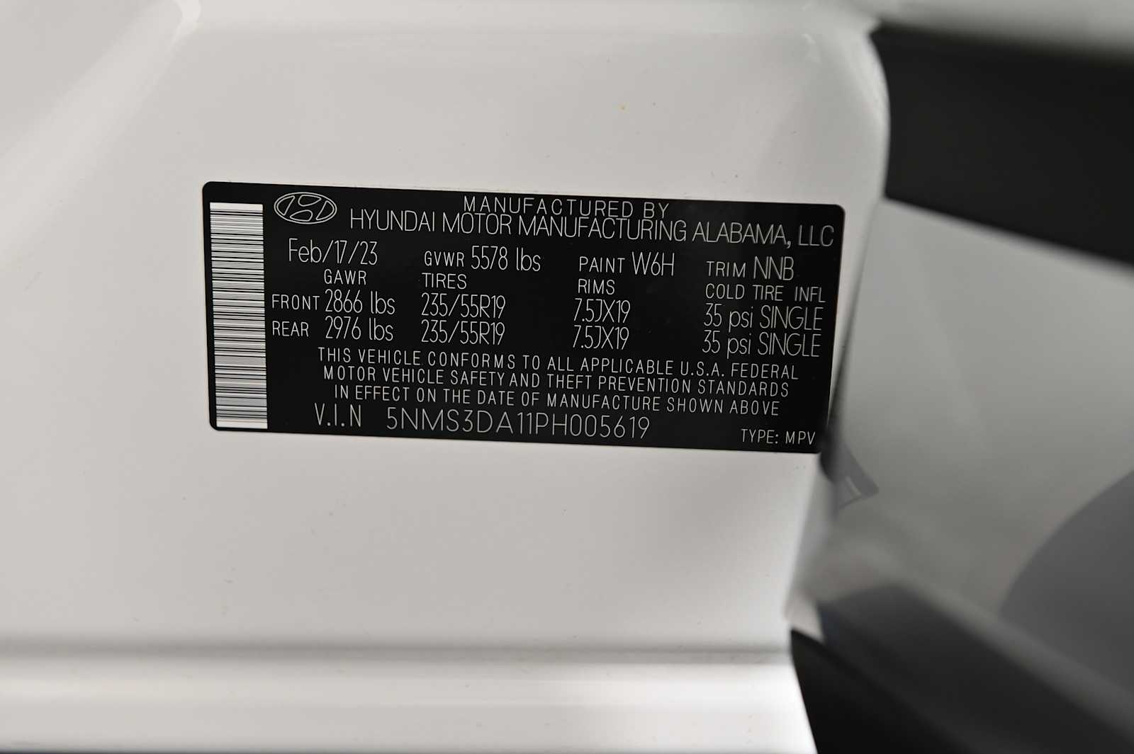 used 2023 Hyundai Santa Fe Hybrid car, priced at $27,882