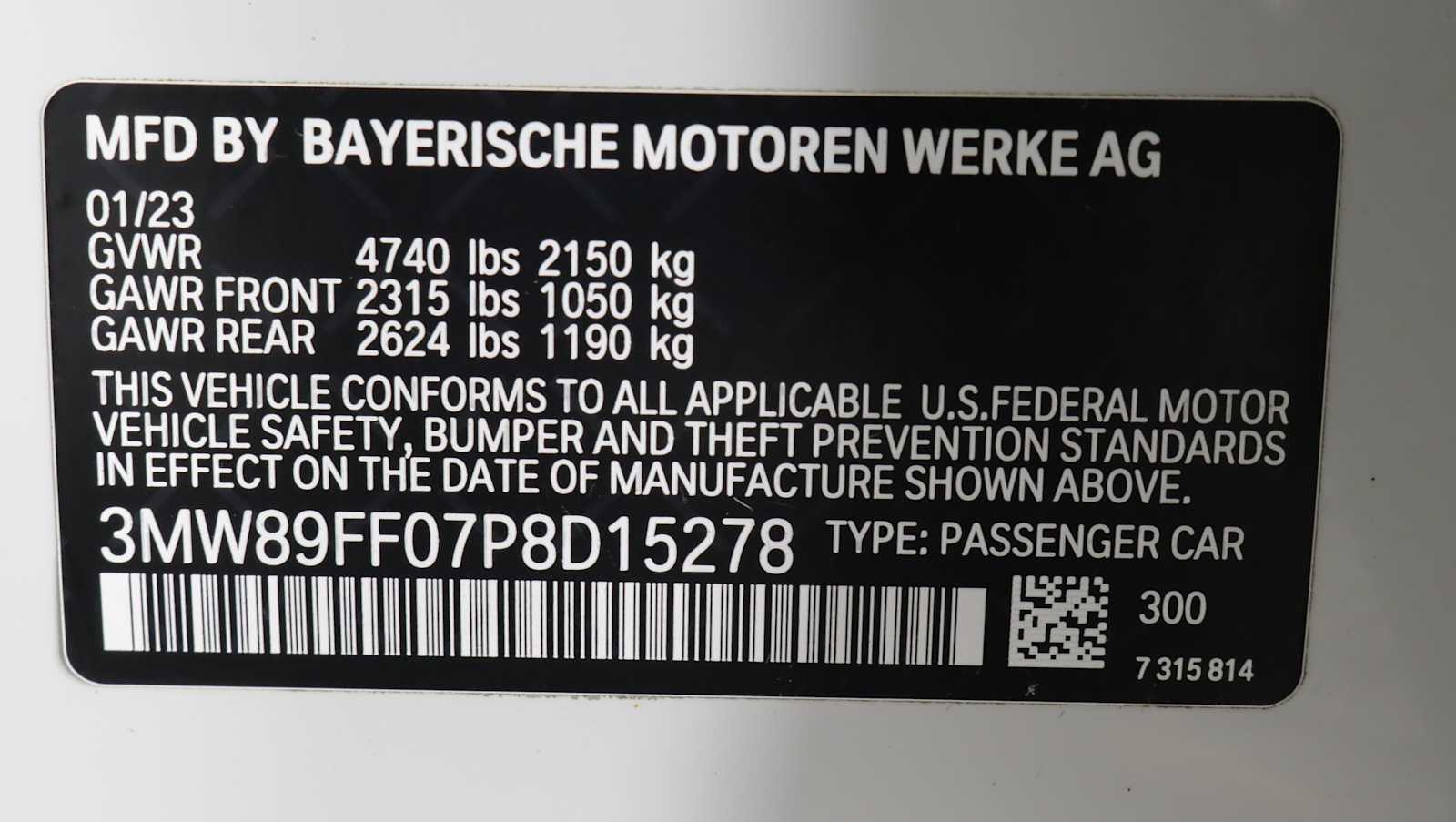used 2023 BMW 330i car, priced at $35,578