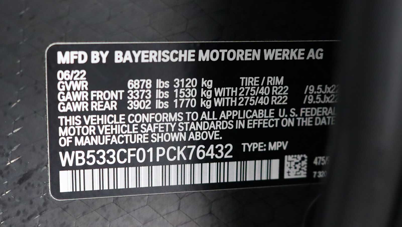 used 2023 BMW iX car, priced at $54,864