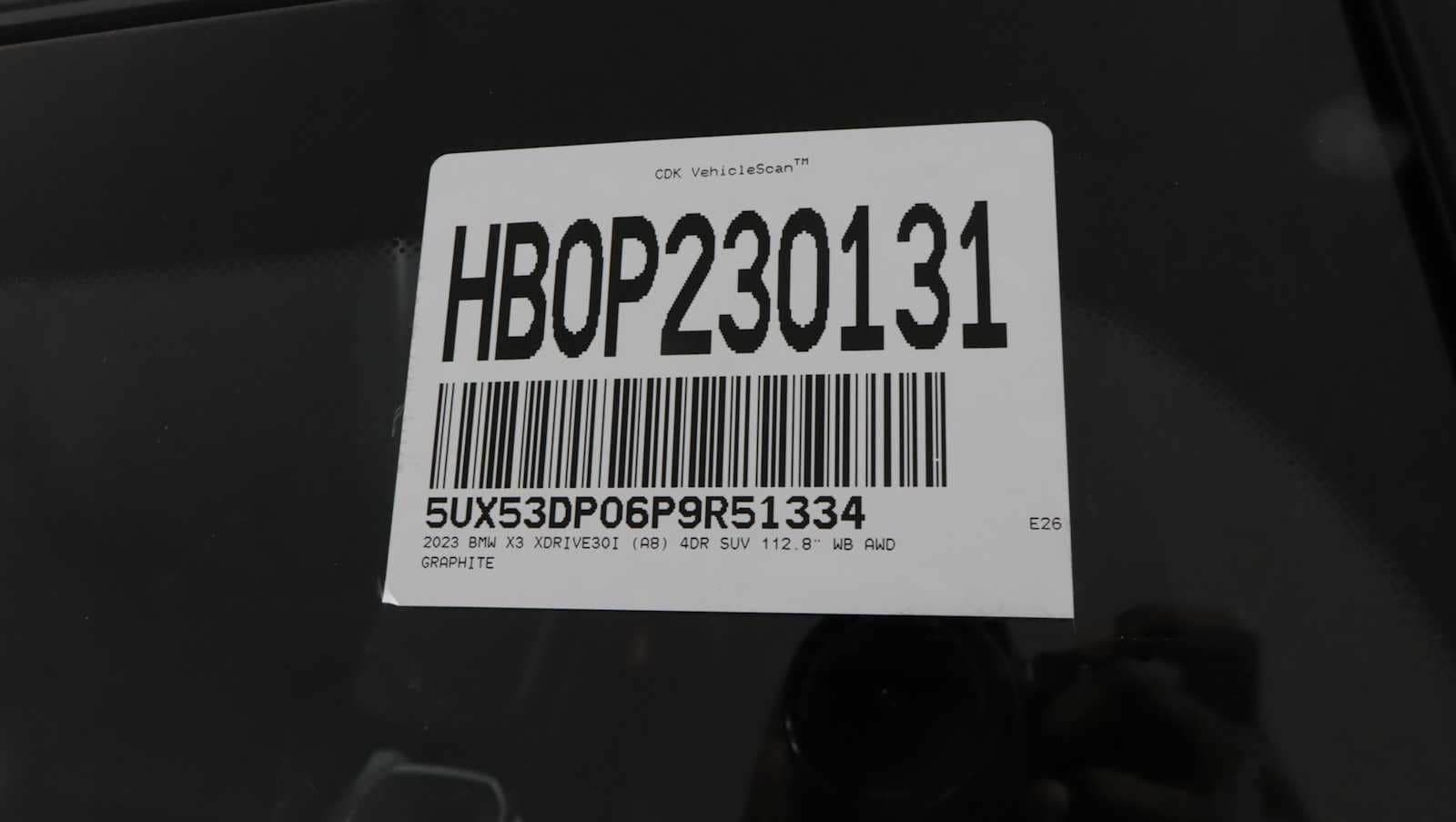 used 2023 BMW X3 car, priced at $38,596