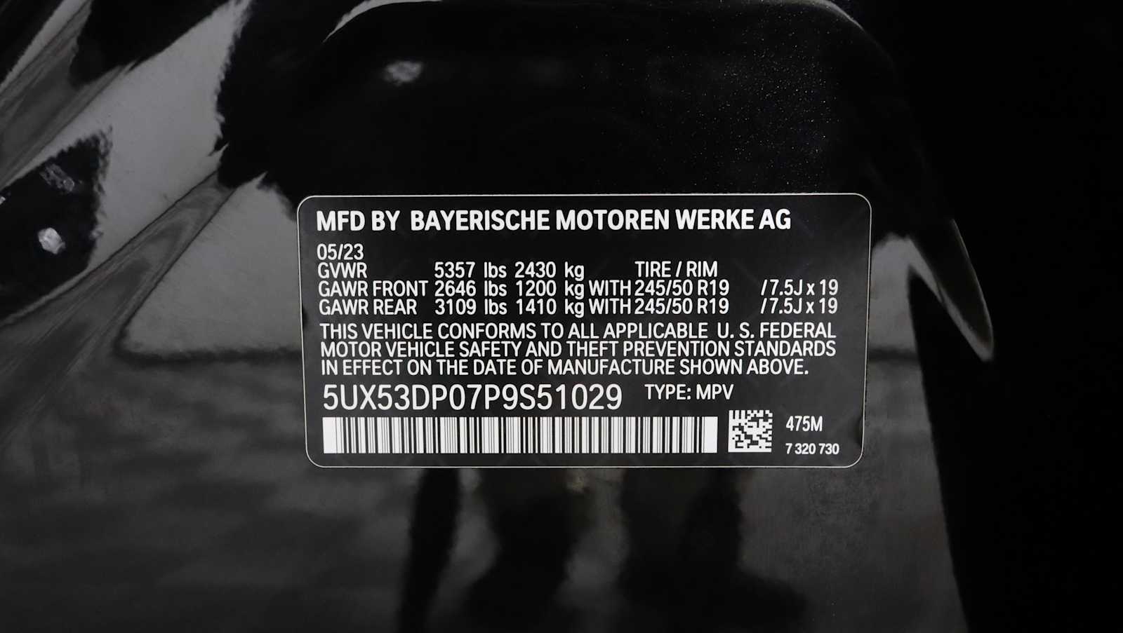 used 2023 BMW X3 car, priced at $36,973