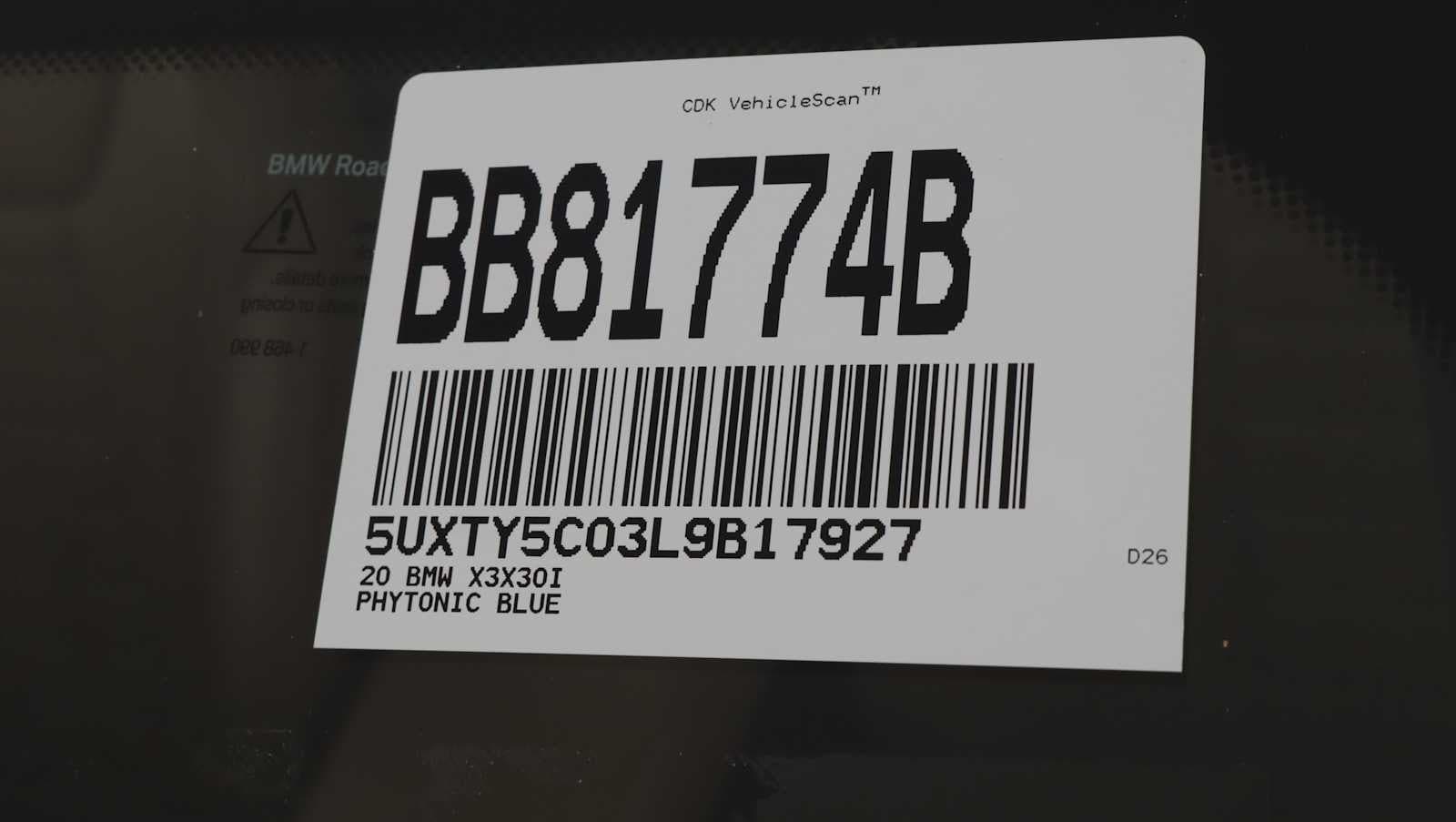used 2020 BMW X3 car, priced at $24,923