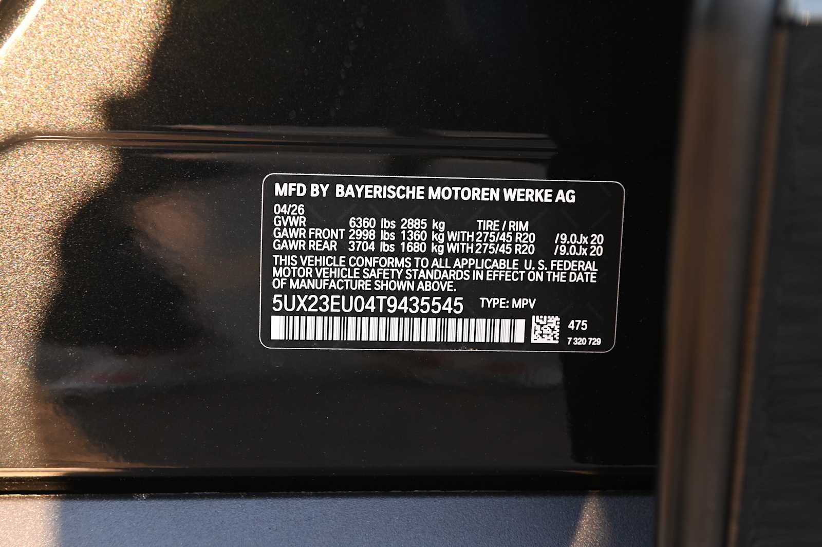 new 2026 BMW X5 car, priced at $75,875