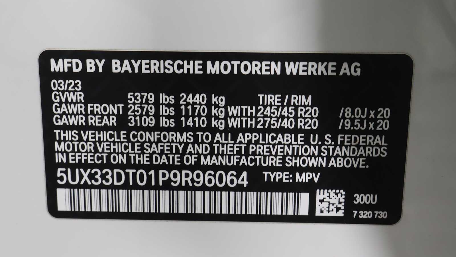 used 2023 BMW X4 car, priced at $43,882