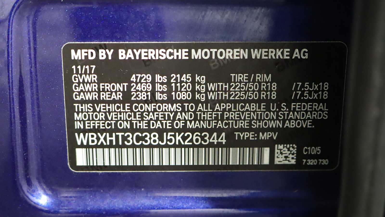 used 2018 BMW X1 car, priced at $18,783