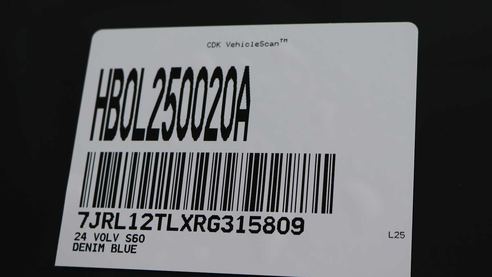 used 2024 Volvo S60 car, priced at $28,867