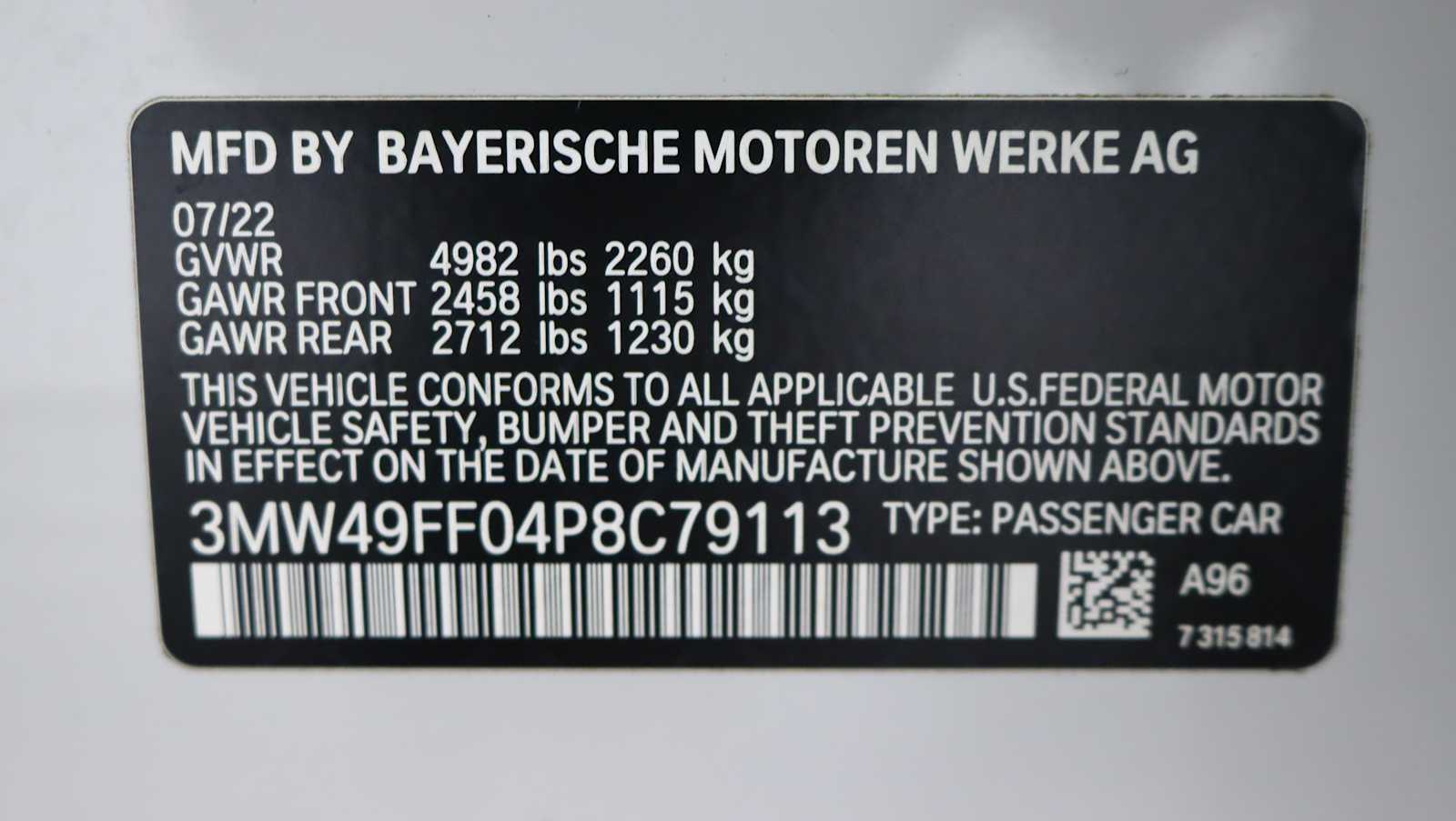 used 2023 BMW M340i car, priced at $54,883