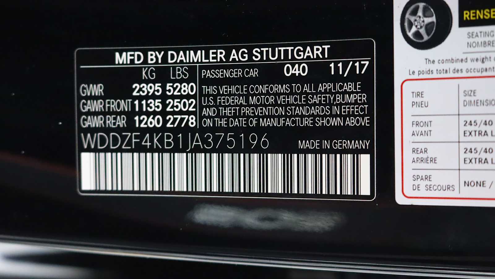 used 2018 Mercedes-Benz E-Class car, priced at $18,793