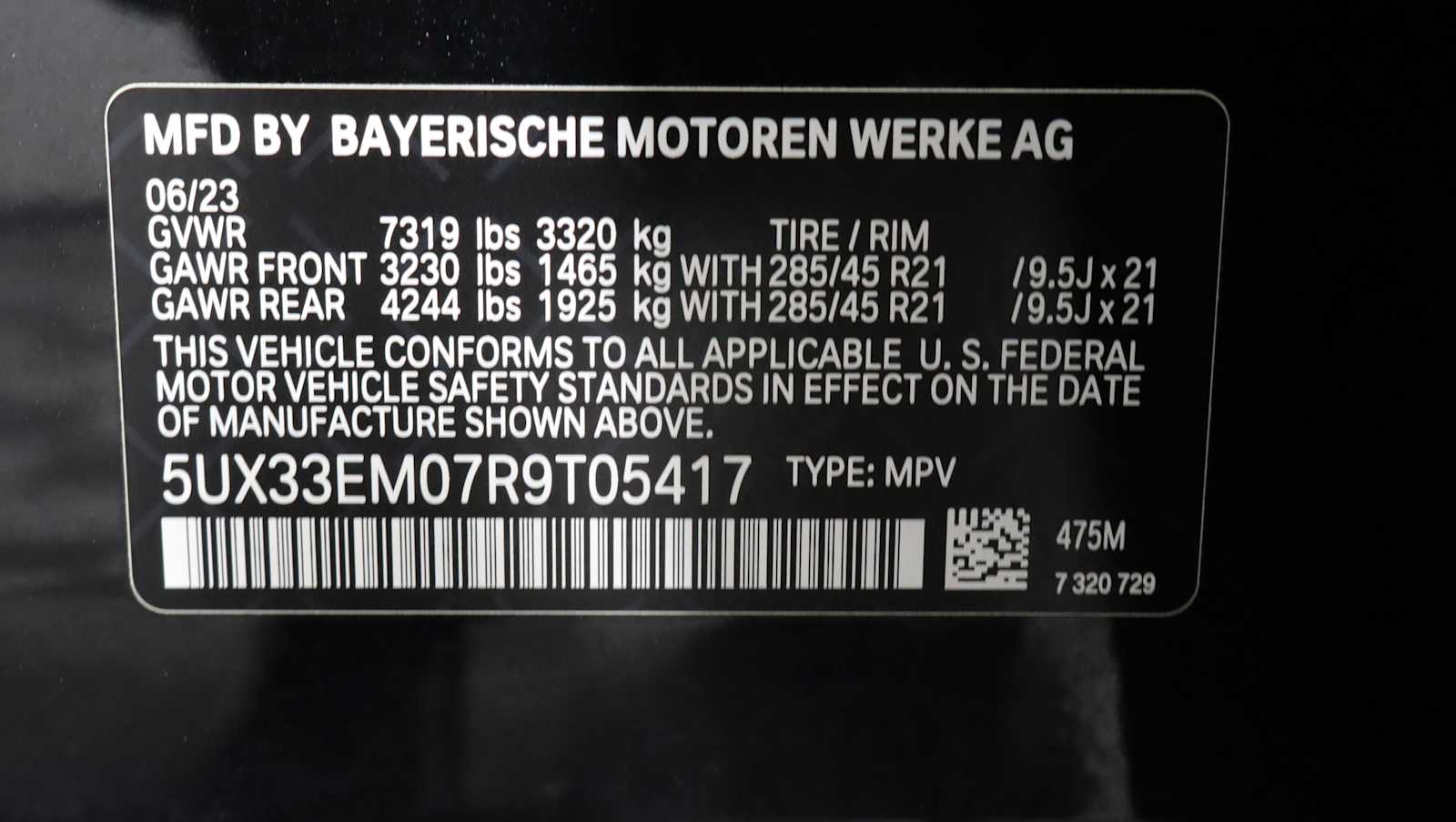 used 2024 BMW X7 car, priced at $81,542