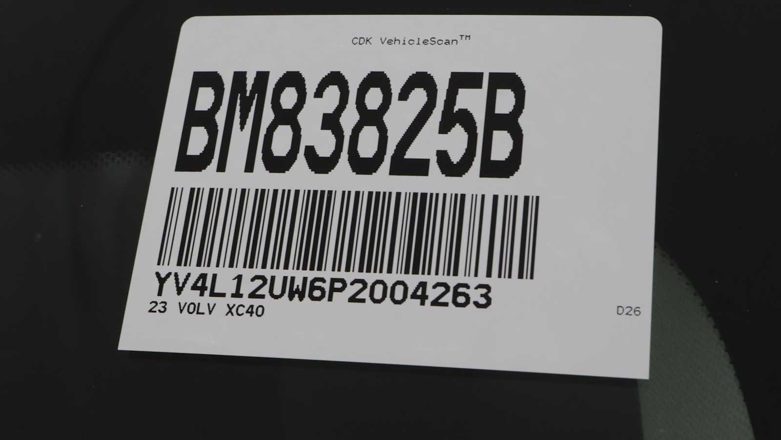 used 2023 Volvo XC40 car, priced at $29,775