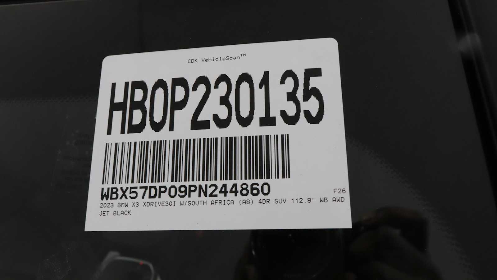 used 2023 BMW X3 car, priced at $40,420