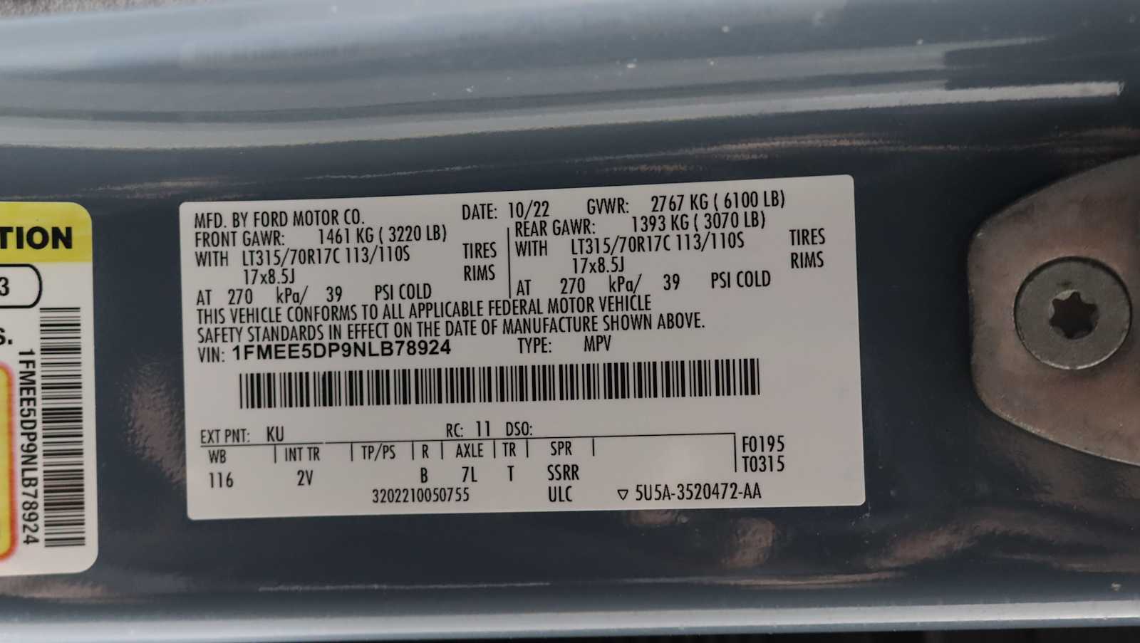 used 2022 Ford Bronco car, priced at $38,248