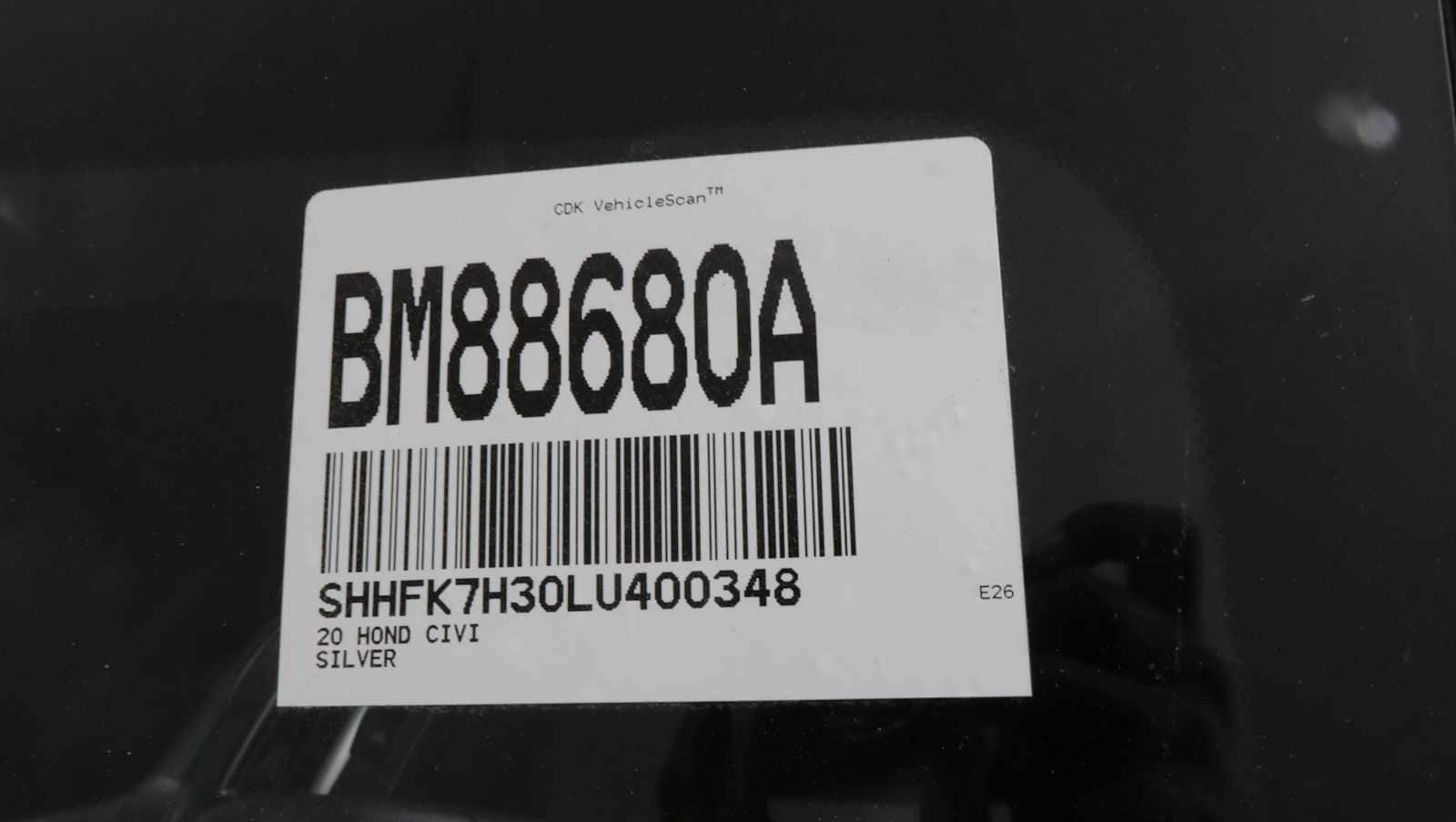 used 2020 Honda Civic car, priced at $20,191