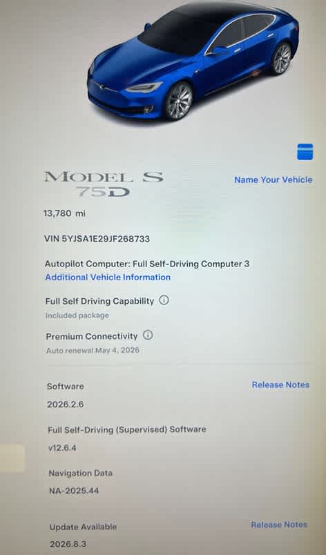 used 2018 Tesla Model S car, priced at $24,574