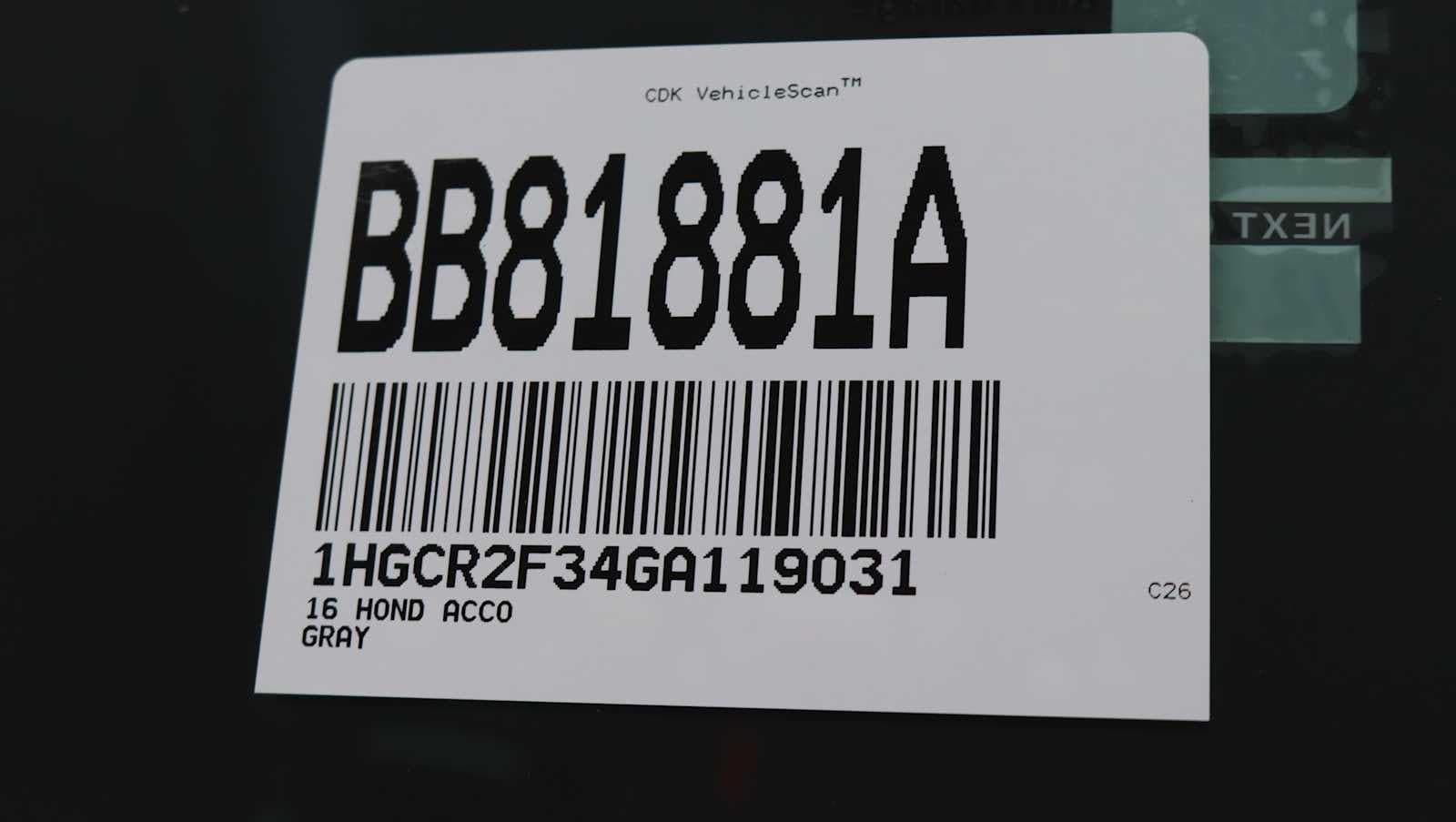 used 2016 Honda Accord car, priced at $16,532