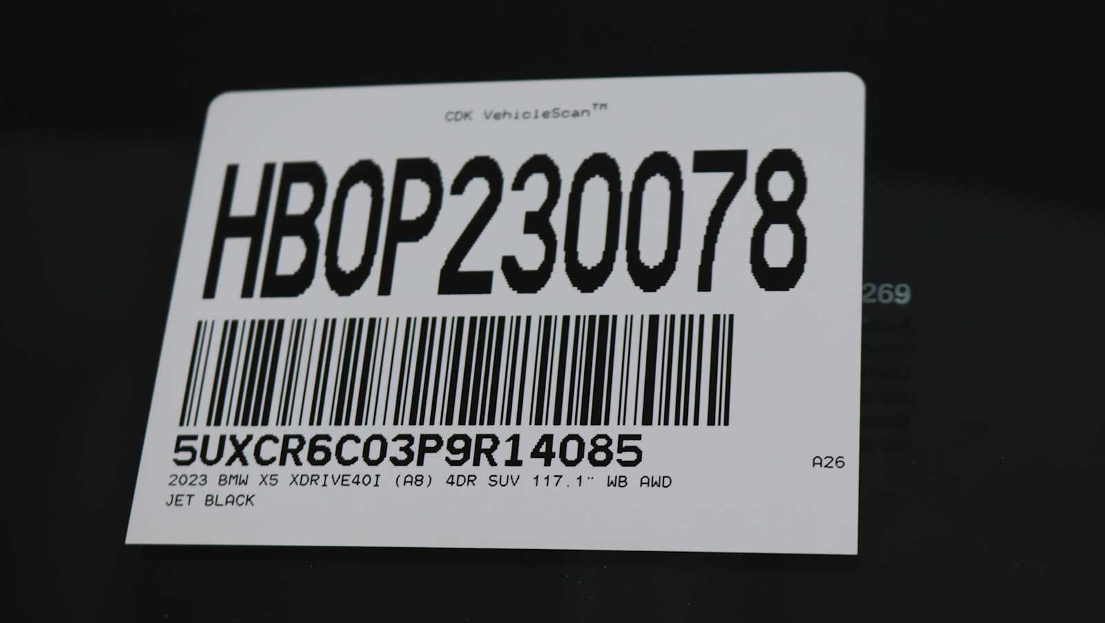 used 2023 BMW X5 car, priced at $47,672