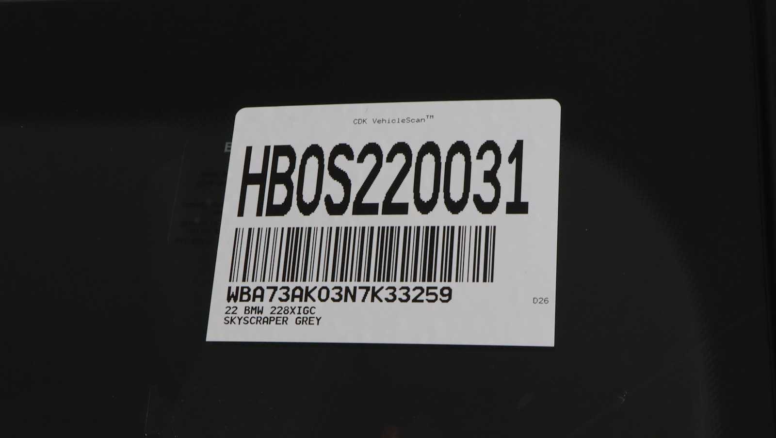 used 2022 BMW 228i car, priced at $26,537