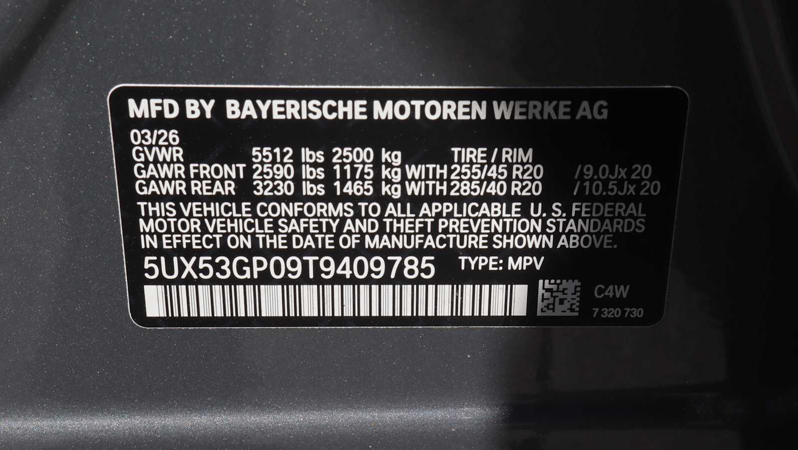 new 2026 BMW X3 car, priced at $61,950