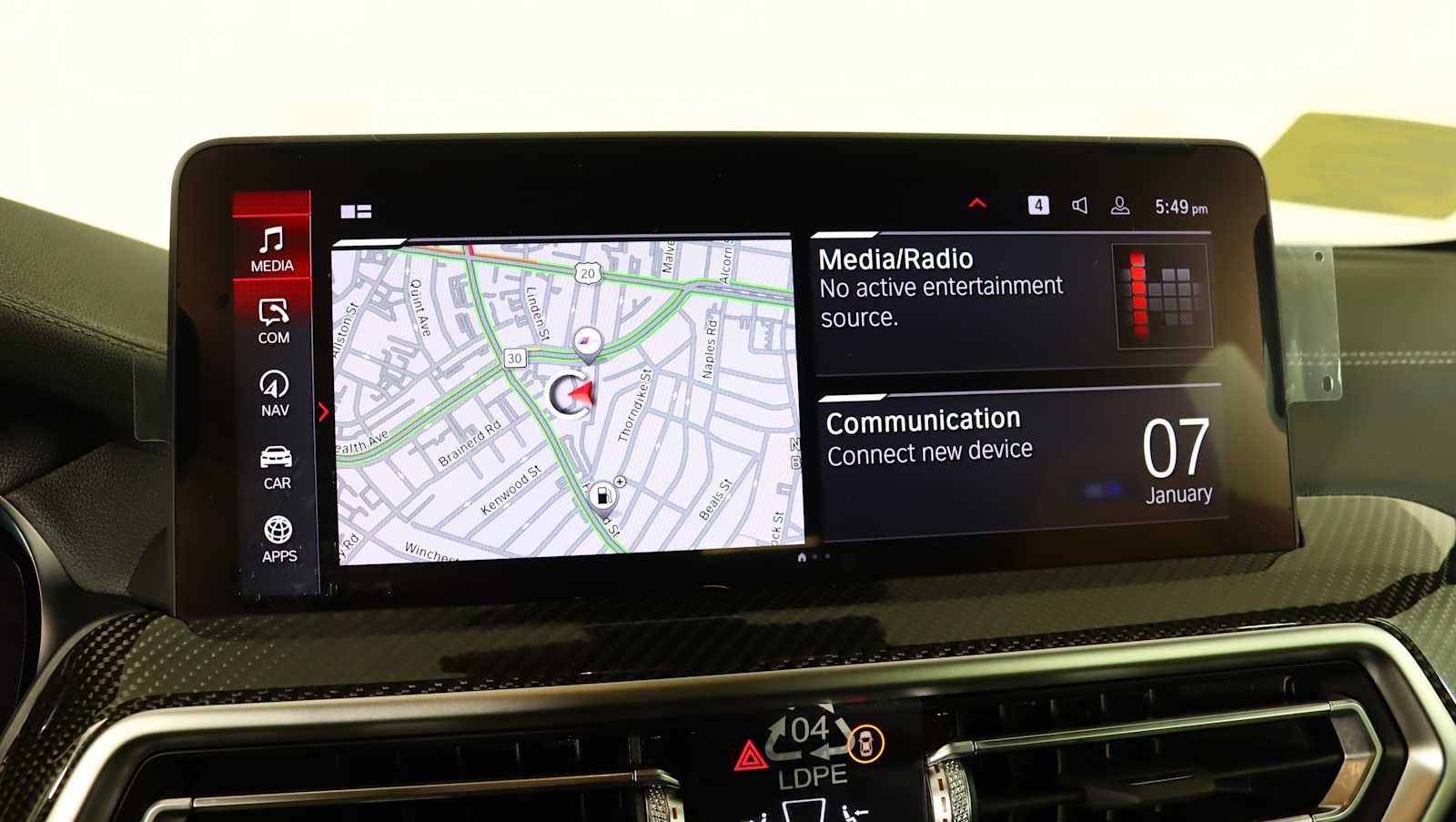 new 2025 BMW X4 M car, priced at $96,405