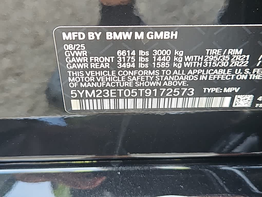 new 2026 BMW X6 M car, priced at $140,975
