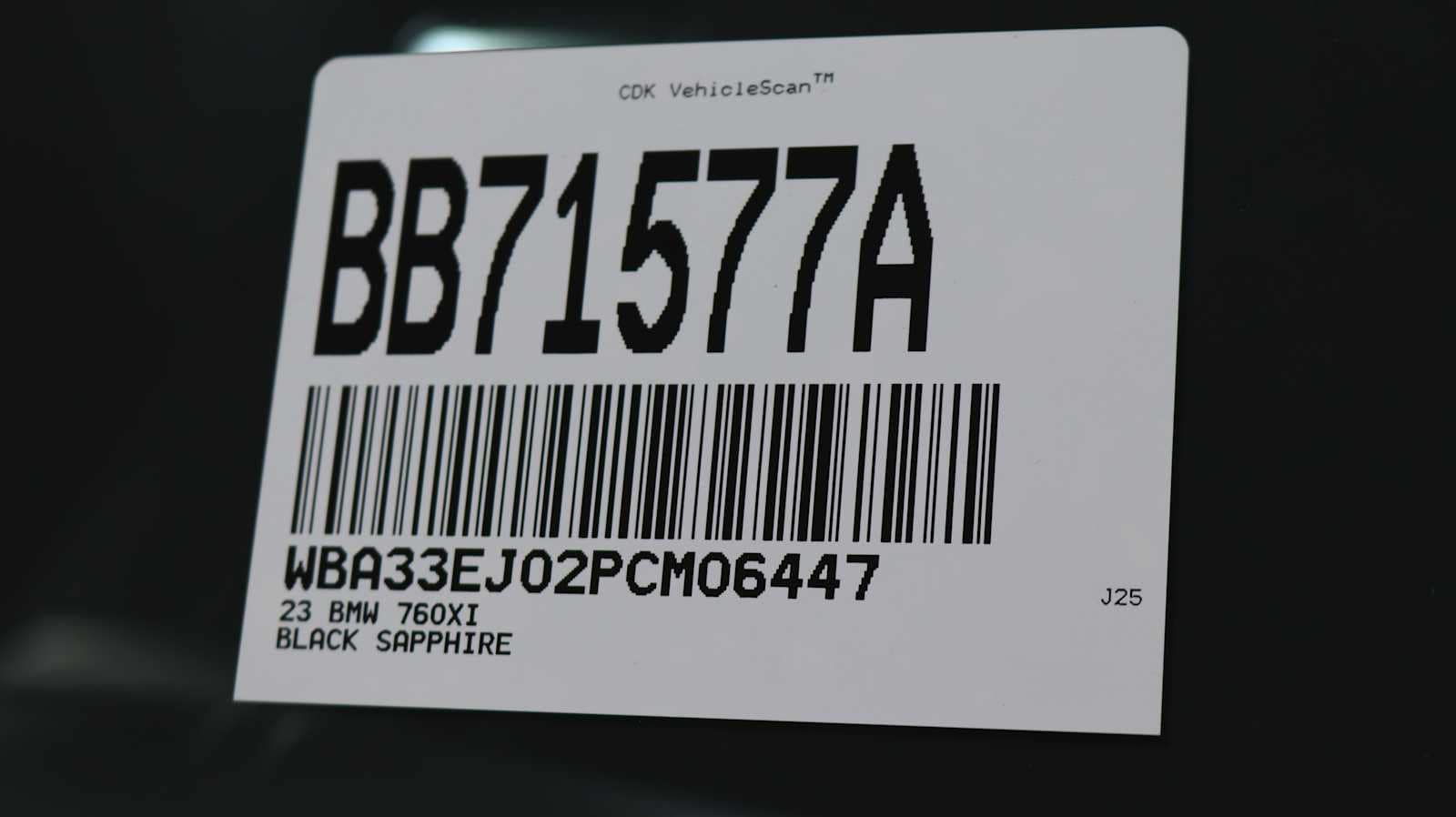 used 2023 BMW 760i car, priced at $71,592